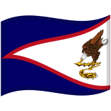 Flag: American Samoa - Noto (Google)