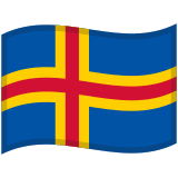 Flag: Åland Islands - Noto (Google)