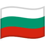 Flag: Bulgaria - Noto (Google)