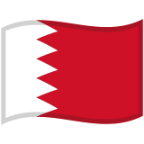 Flag: Bahrain - Noto (Google)