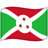 Flag: Burundi - Noto (Google)