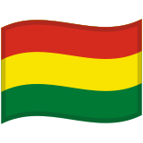 Flag: Bolivia - Noto (Google)
