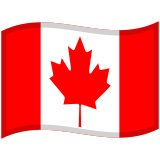 Flag: Canada - Noto (Google)