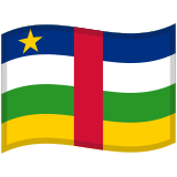 Flag: Central African Republic - Noto (Google)
