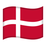Flag: Denmark - Noto (Google)