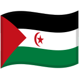 Flag: Western Sahara - Noto (Google)