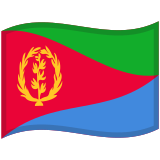 Flag: Eritrea - Noto (Google)