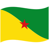 Flag: French Guiana - Noto (Google)