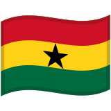 Flag: Ghana - Noto (Google)
