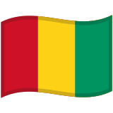 Flag: Guinea - Noto (Google)