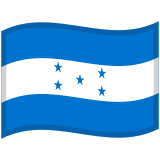 Flag: Honduras - Noto (Google)