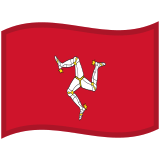 Flag: Isle of Man - Noto (Google)
