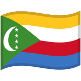 Flag: Comoros - Noto (Google)