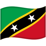 Flag: Saint Kitts & Nevis - Noto (Google)