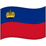 Flag: Liechtenstein - Noto (Google)
