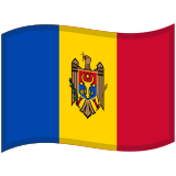 Flag: Moldova - Noto (Google)
