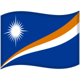 Flag: Marshall Islands - Noto (Google)