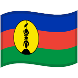 Flag: New Caledonia - Noto (Google)