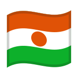 Flag: Niger - Noto (Google)