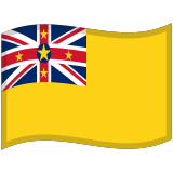 Flag: Niue - Noto (Google)