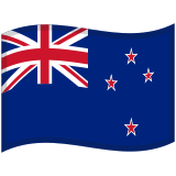 Flag: New Zealand - Noto (Google)