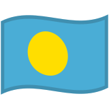 Flag: Palau - Noto (Google)