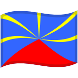 Flag: Réunion - Noto (Google)