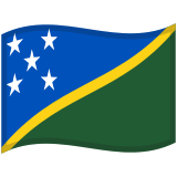 Flag: Solomon Islands - Noto (Google)