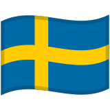 Flag: Sweden - Noto (Google)