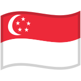Flag: Singapore - Noto (Google)