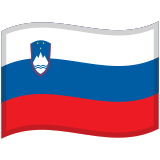 Flag: Slovenia - Noto (Google)