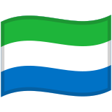 Flag: Sierra Leone - Noto (Google)