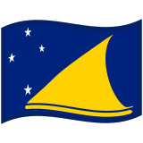 Flag: Tokelau - Noto (Google)