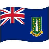 Flag: British Virgin Islands - Noto (Google)