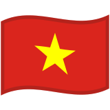 Flag: Vietnam - Noto (Google)