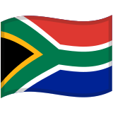 Flag: South Africa - Noto (Google)