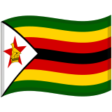Flag: Zimbabwe - Noto (Google)