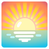Sunrise - Noto (Google)