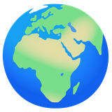 Globe Showing Europe-Africa - Noto (Google)