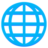 Globe with Meridians - Noto (Google)