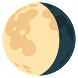 Waning Gibbous Moon - Noto (Google)