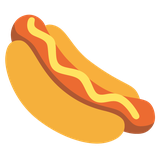 Hot Dog - Noto (Google)