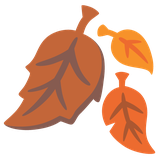 Fallen Leaf - Noto (Google)