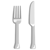 Fork and Knife - Noto (Google)
