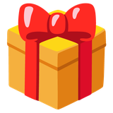 Wrapped Gift - Noto (Google)