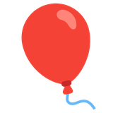 Balloon - Noto (Google)