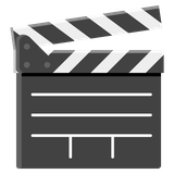 Clapper Board - Noto (Google)