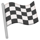 Chequered Flag - Noto (Google)