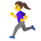 Woman Running - Noto (Google)