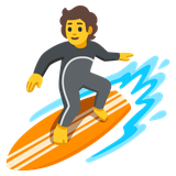 Person Surfing - Noto (Google)